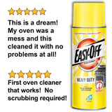 Easy-Off Heavy Duty Oven Cleaner Spray, Regular Scent, 14.5oz